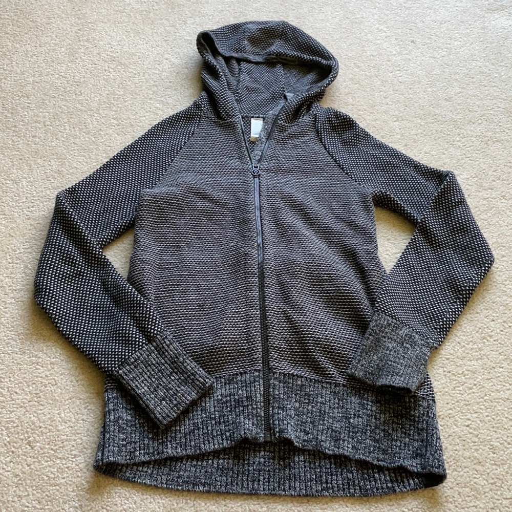 Ivivva Knit Hooded Sweater Jacket